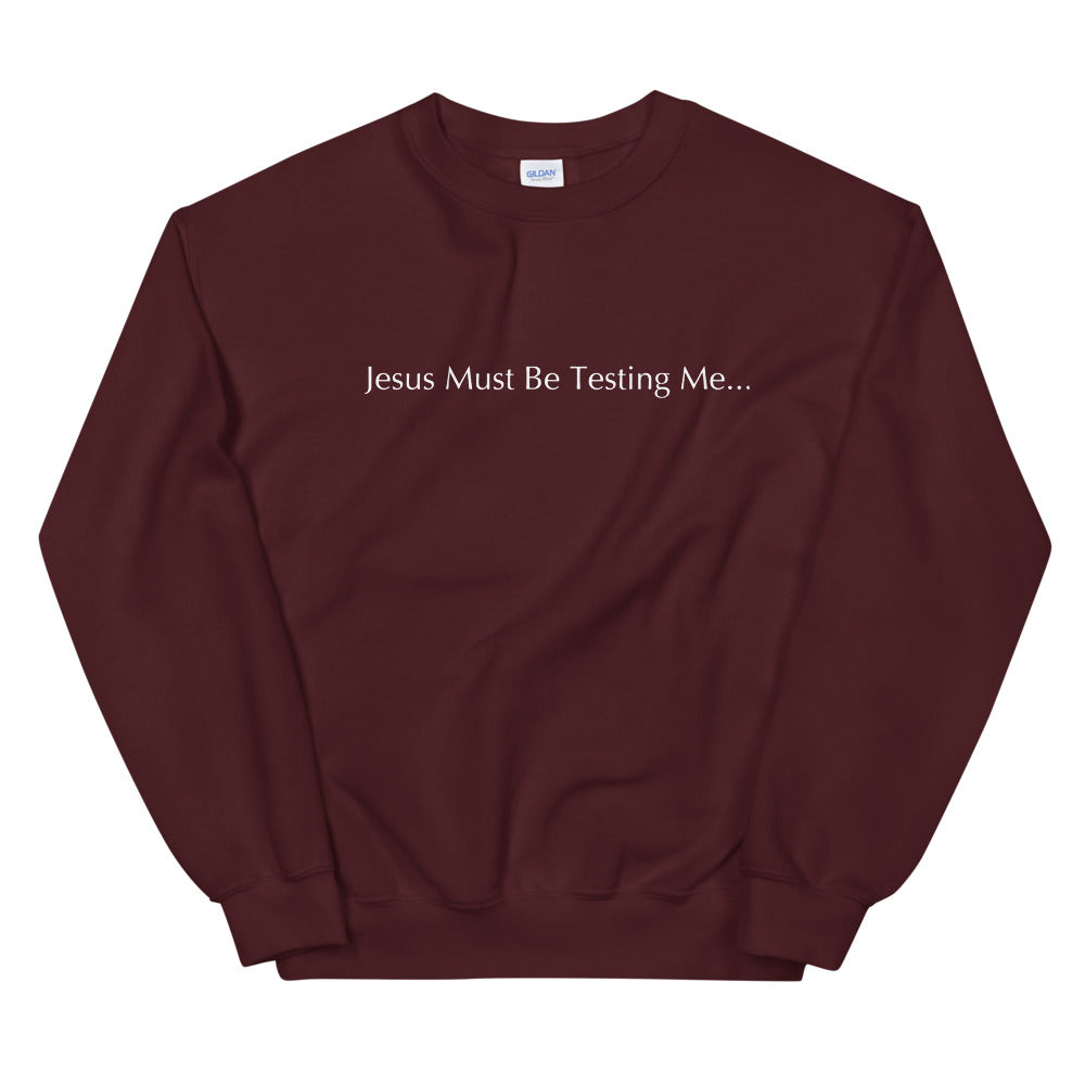 Jesus Must Be Testing Me