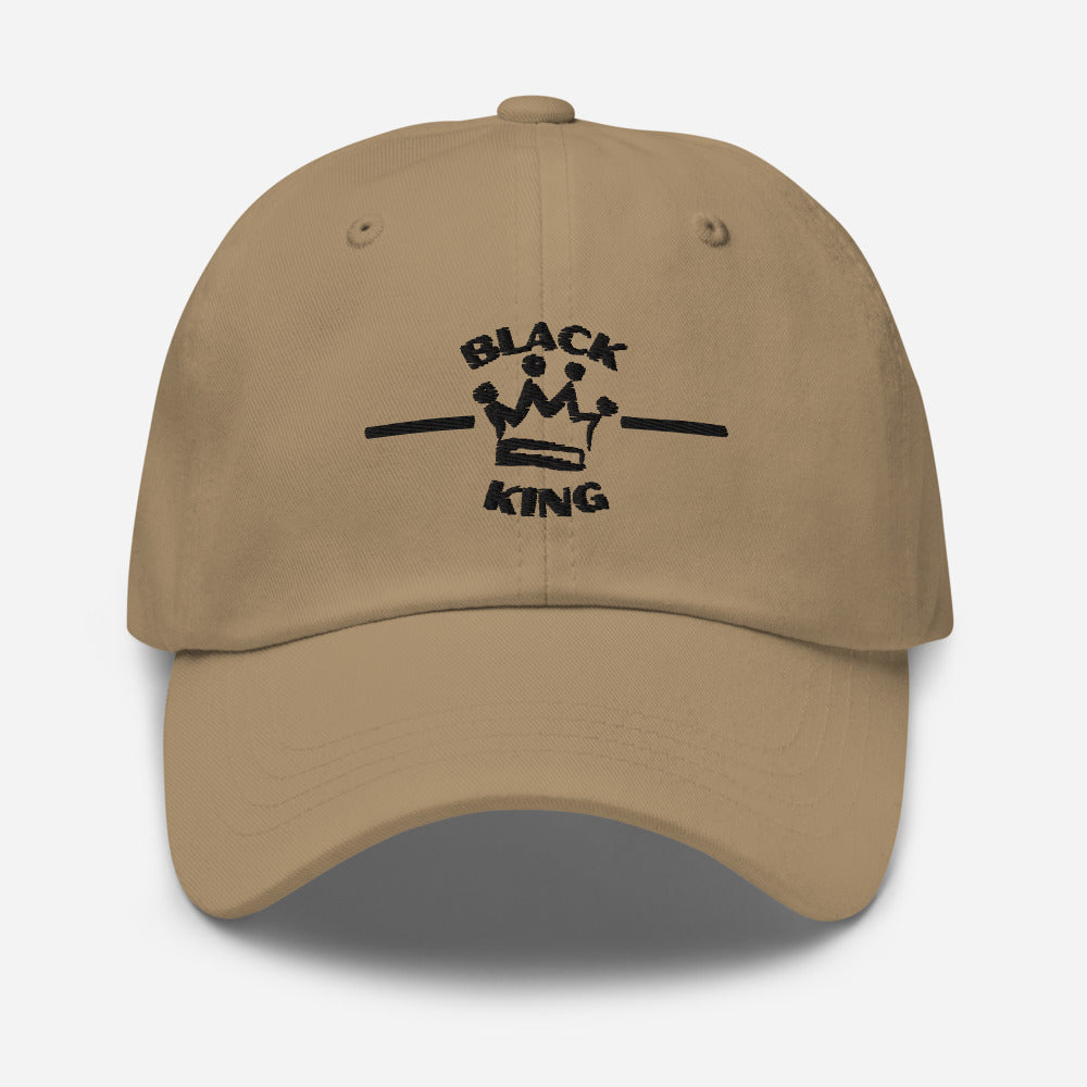 Black King Dad Hat