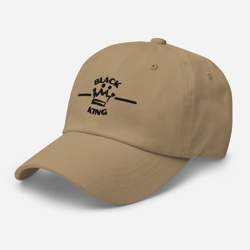 Black King Dad Hat