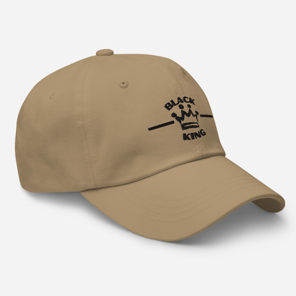 Black King Dad Hat