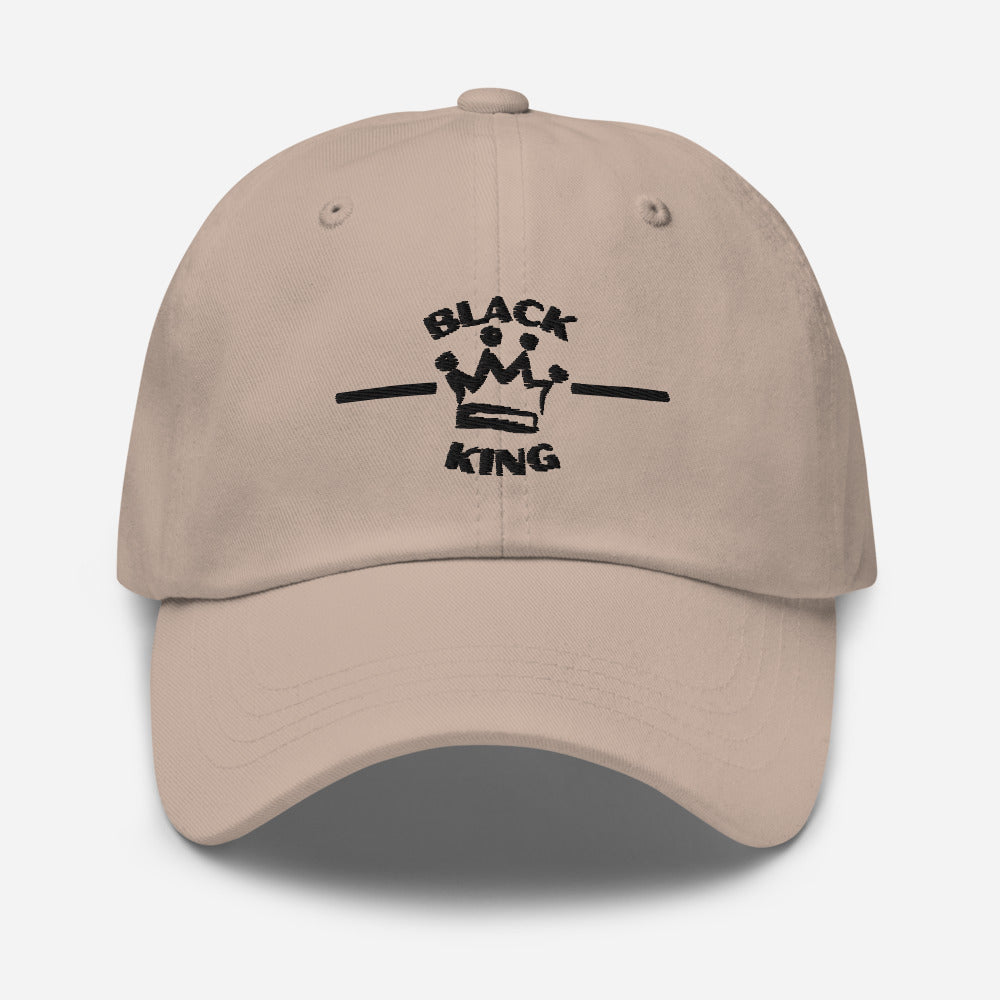 Black King Dad Hat