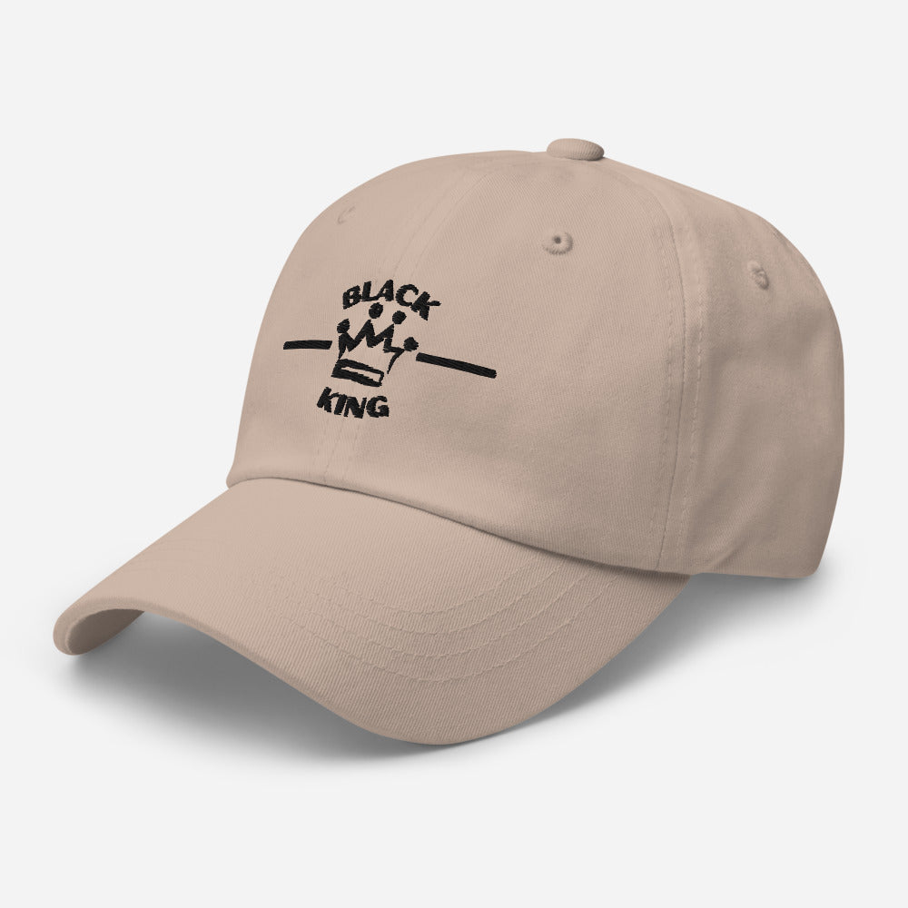 Black King Dad Hat