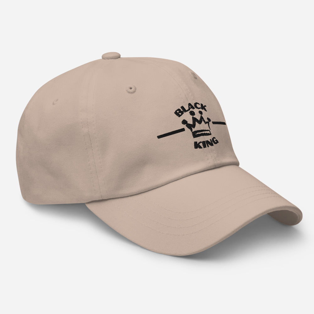 Black King Dad Hat